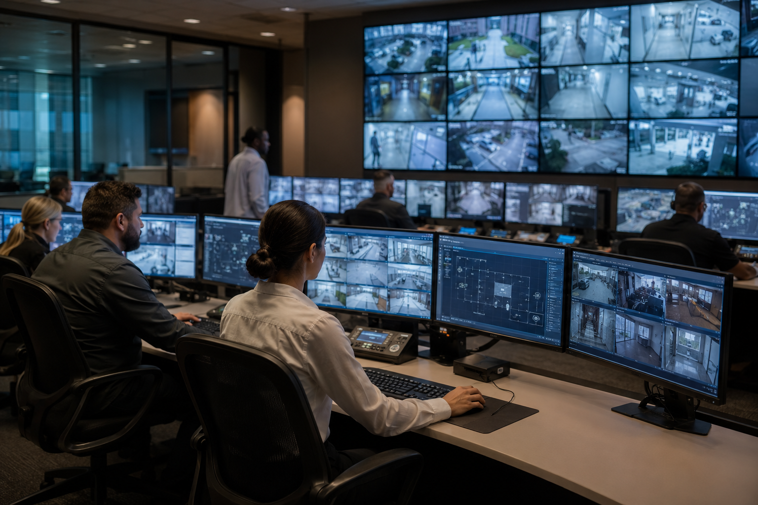 CCTV Monitoring and remote surviliance services
